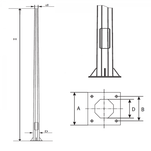 Опора ОГК-3 исп. 2